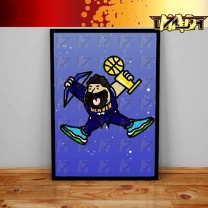 NBA Champions Denver Nuggets Merch New Balance Blue Arrow NBA 2k24 Basketball